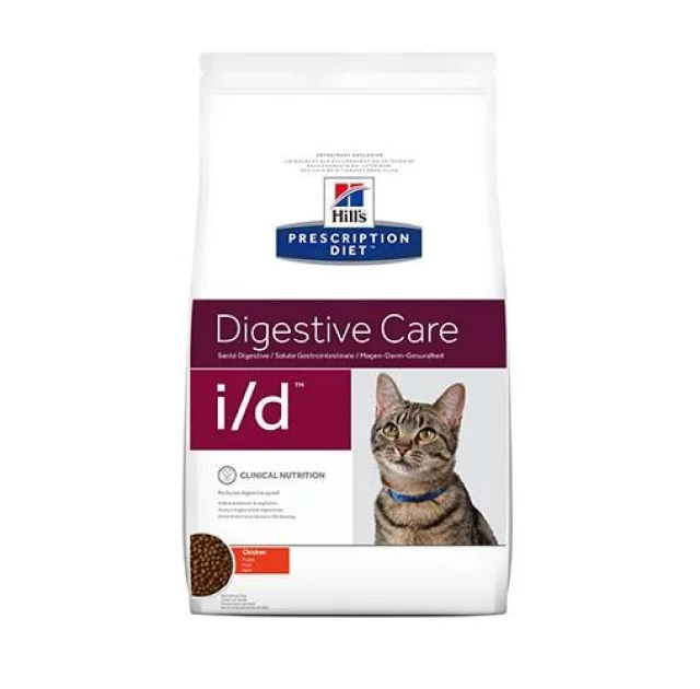Сухий корм Hill's Prescription Diet Feline i/d Digestive Care для котів, з куркою, 1.5 кг