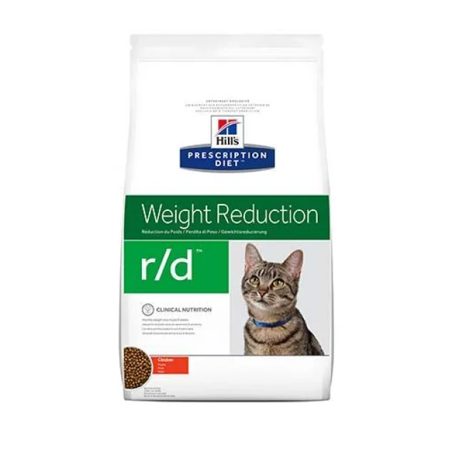 Сухий корм Hill's Prescription Diet Feline r/d Weight Reduction для котів з надмірною вагою, 5 кг