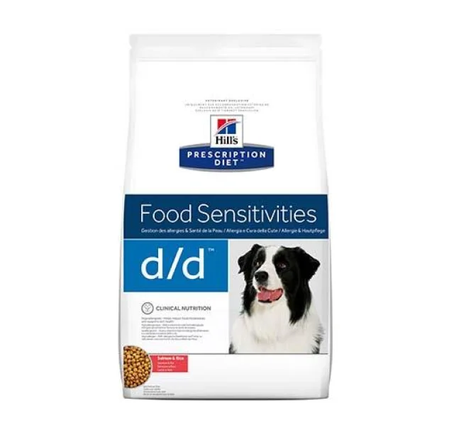 Сухий корм Hill's Prescription Diet Sensitivities d/d для собак з чутливим травленням, лосось, 2 кг