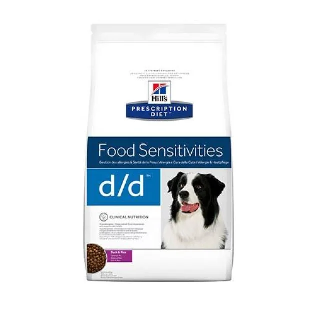 Сухий корм Hill's Prescription Diet Canine d/d Food Sensitivities Duck & Rice для собак, качка і рис, 2 кг
