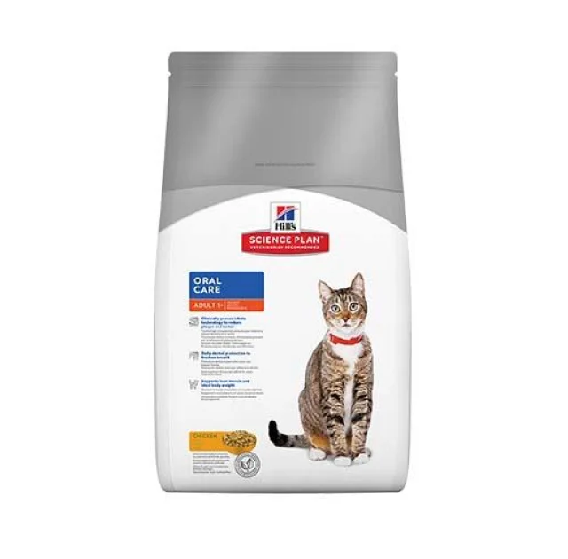 Сухий корм Hill's Science Plan Feline Adult Oral Care для котів, з куркою, 250 г