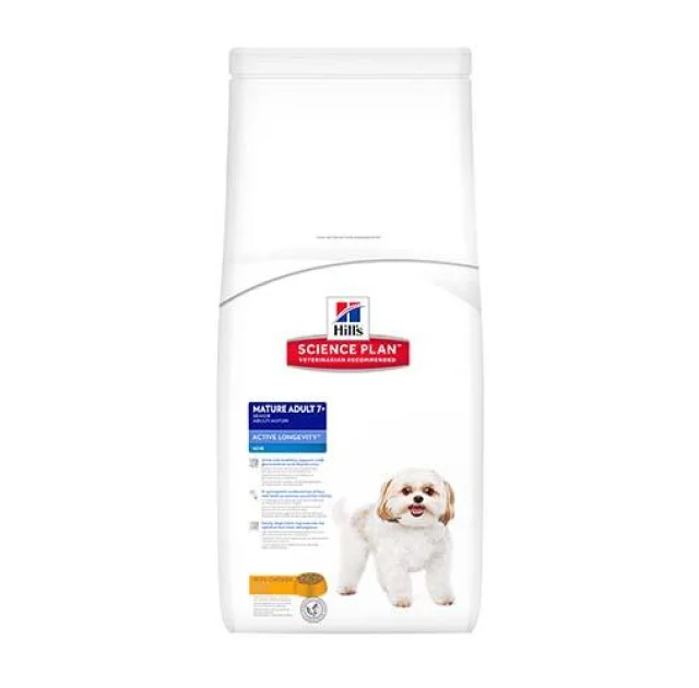 Сухий корм Hill's Science Plan Canine Mature Adult 7+ Active для собак маленьких порід, з куркою, 3 кг