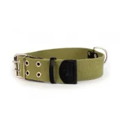 Ошейник Collar Брезент, х/б, тесьма со светоотражающей нитью, ширина 45 мм, длина 56-71 см