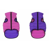 Двусторонняя куртка AiryVest S40 для собак, розово-фиолетовая