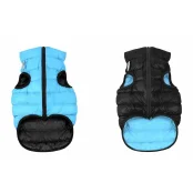 Двусторонняя куртка AiryVest S40 для собак, черно-голубая