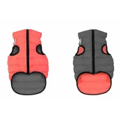 Двусторонняя куртка AiryVest M45 для собак, кораллово-серая