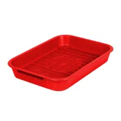 Туалет CAT для кошек, под наполнитель, пластик, 35×25×5 см