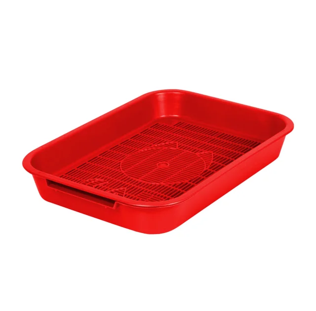 Туалет CAT для кошек, под наполнитель, пластик, 35×25×5 см