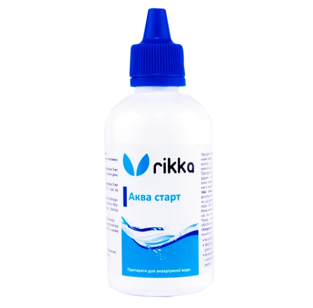 Стартові бактерії Rikka Аква старт для акваріумів, 50 мл (WT-1611)