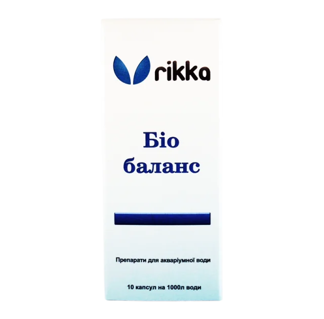 Капсули Rikka Біо баланс, бактерії для акваріумів, 10 капсул (WT-311)