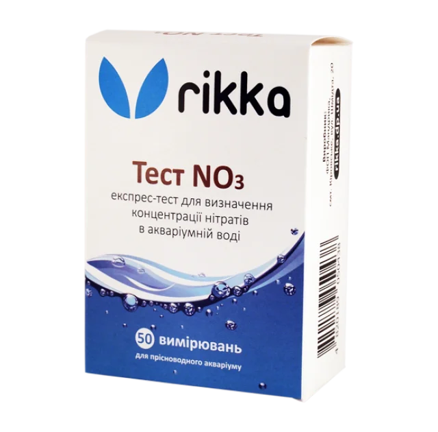Тест Rikka NO3 для определения концентрации нитратов в воде (T-104)