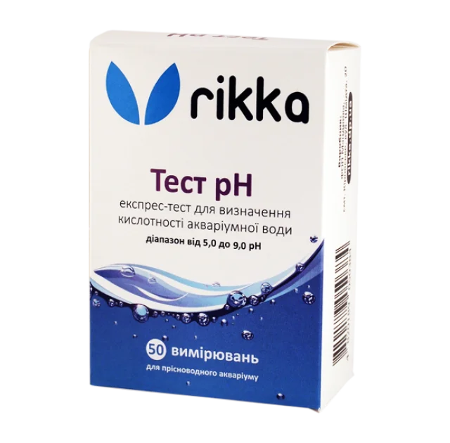 Тест Rikka рН 5.0-9.0 для визначення кислотності води (T-111)