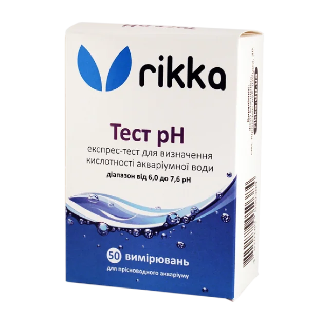 Тест Rikka рН 6.0-7.6 для визначення кислотності води (T-105)