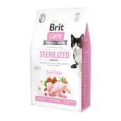 Сухий корм Brit Care Cat GF Sterilized Sensitive, для кішок з чутливим травленням, 2 кг