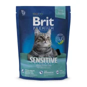Сухий корм Brit Premium Cat Sensitive, для кішок з чутливим травленням, 0.3 кг