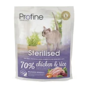 Сухий корм Profine Cat Sterilised, для стерилізованих кішок, з куркою і рисом, 0.3 кг
