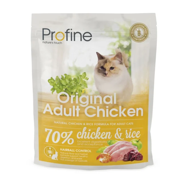 Сухий корм Profine Cat Original Adult, для кішок, з куркою, 0.3 кг