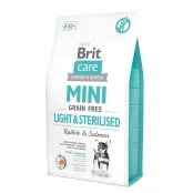 Сухой корм Brit Care GF Mini Light & Sterilised, для собак малых пород, 2 кг