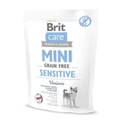 Сухой корм Brit Care GF Mini Sensitive, для собак малых пород с чувствительным пищеварением, 0.4 кг