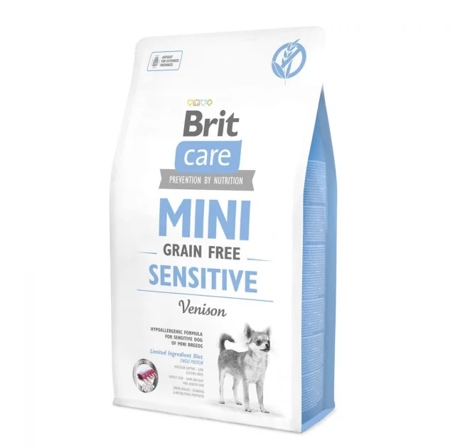 Сухий корм Brit Care GF Mini Sensitive, для собак малих порід з чутливим травленням, 2 кг