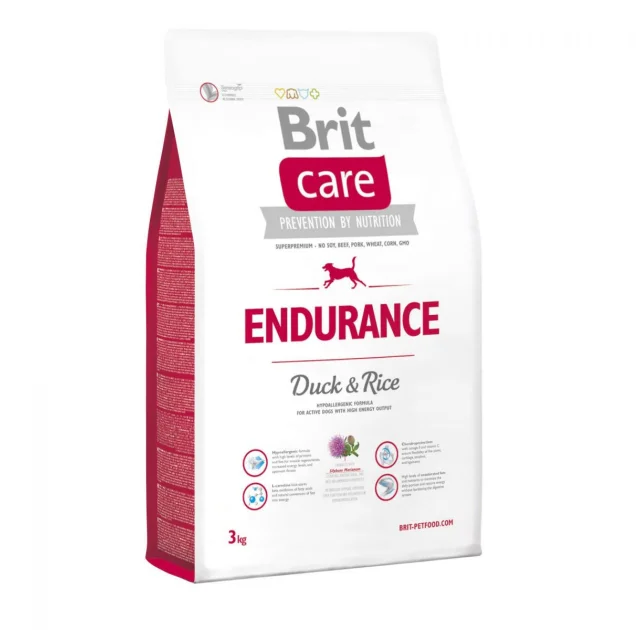 Сухой корм Brit Care Endurance, для собак, 3 кг