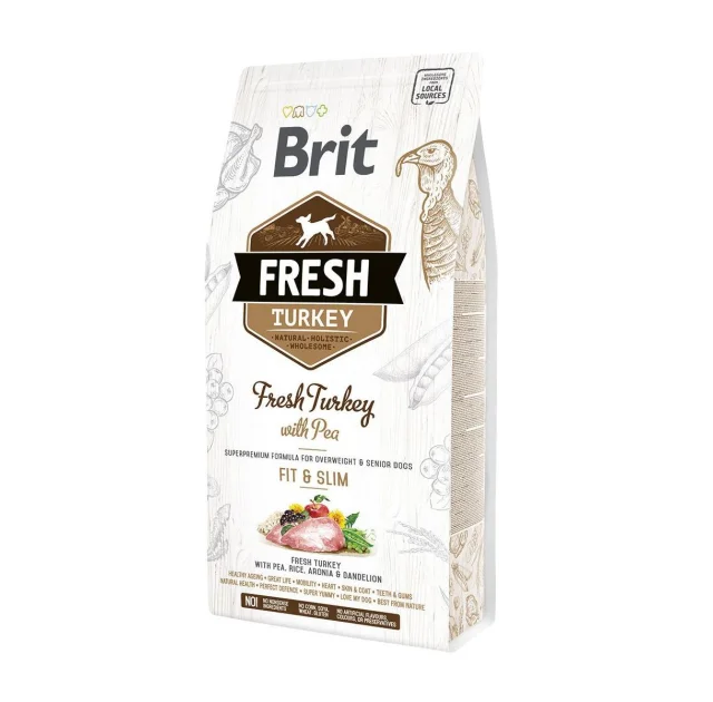 Сухий корм Brit Turkey / Pea Light Fit & Slim Adult, для собак, 2.5 кг