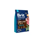 Сухой корм Brit Premium Dog Sensitive Lamb, для собак, 3 кг