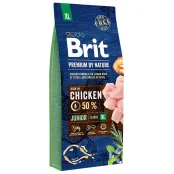 Сухой корм Brit Premium Dog Junior XL, для щенков крупных пород, 15 кг