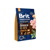 Сухой корм Brit Premium Dog Senior S+M, для пожилых собак, 3 кг