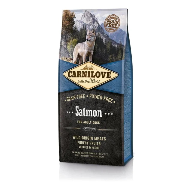 Сухий корм Carnilove Adult Salmon, для собак, з лососем, 12 кг