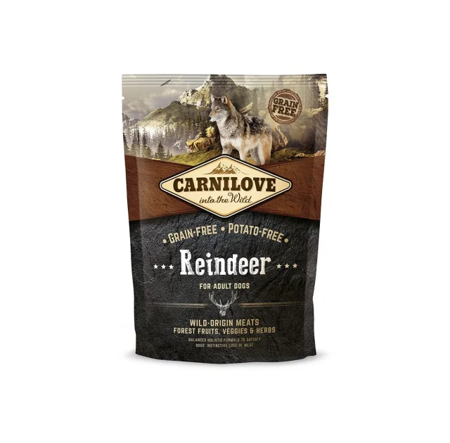 Сухий корм Carnilove Adult Raindeer, для собак, 1.5 кг