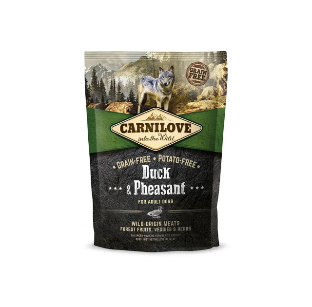 Сухий корм Carnilove Adult Duck & Pheasant, для собак, 1.5 кг