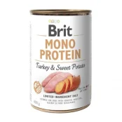 Консерва Brit Mono Protein Dog, для собак, с индейкой и бататом, 400 г