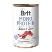 Консерва Brit Mono Protein Dog, для собак, с ягненком и темным рисом, 400 г