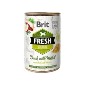 Консерва Brit Fresh Duck/Millet, для собак, с уткой и пшеном, 400 г