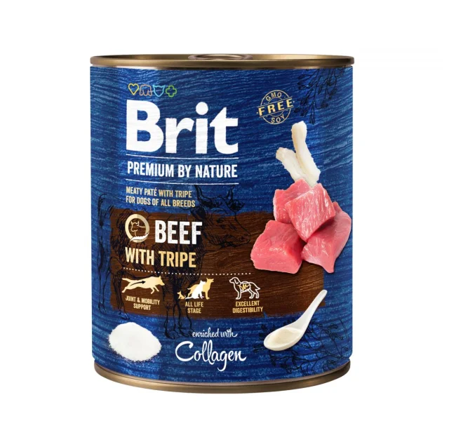 Консерва Brit Premium by Nature, для собак, яловичина, 800 г