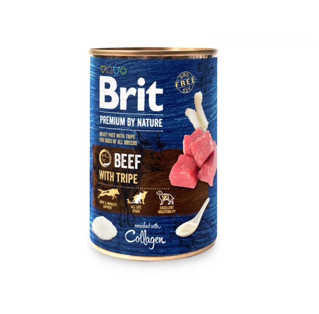 Консерва Brit Premium by Nature, для собак, яловичина, 400 г