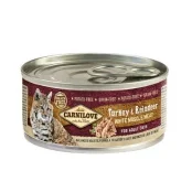 Консерва Carnilove Cat, для кішок, індичка і північний олень, 100 г