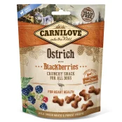Лакомство Carnilove Dog Crunchy Snack, для собак, страус, ежевика, 200 г