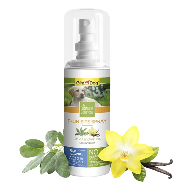 Спрей GimDog Natural Solutions P-ON, для цуценят для привчання до туалету, 100 мл