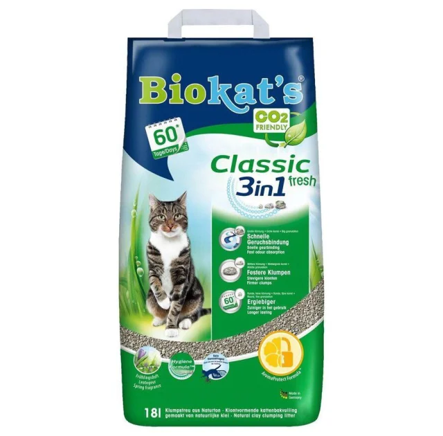Наповнювач Biokats FRESH, для котячого туалету, 18 л