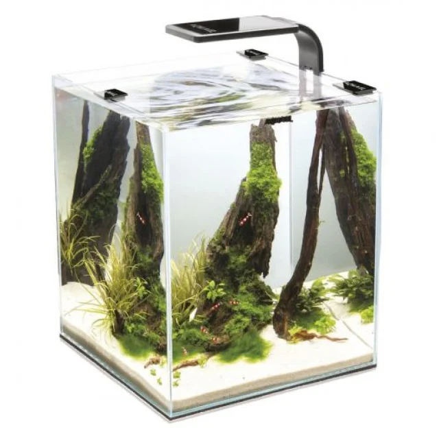 Аквариум для креветок AQUA EL SMART 2.0 / Day & Night, 19 л, черный