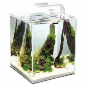 Акваріум для креветок AQUA EL SMART 2.0 / Day & Night, 10 л, білий