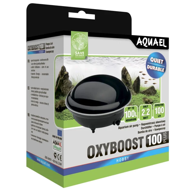 Компрессор AQUA EL Oxyboost AP-100 Plus для аквариума до 100 л