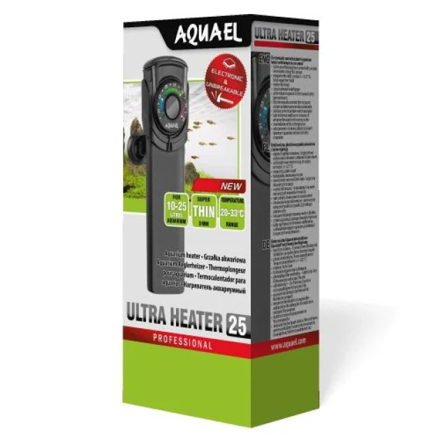 Обогреватель AQUA EL Ultra Heater 25 для аквариума 10-25 л