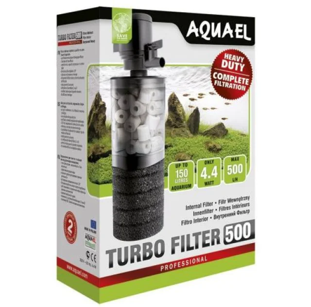 Внутрішній фільтр AQUA EL Turbo Filter 500 для акваріума до 150 л