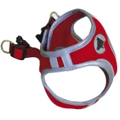 Шлея Croci Hiking Reflective для собак, нейлон, красный, размер XS, 30-33 см