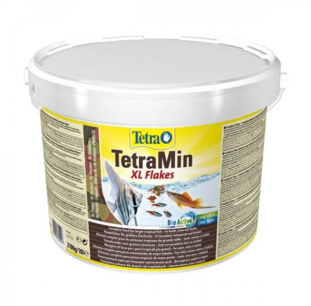 Корм Tetra MIN XL FLAKES для аквариумных рыб, 10 л