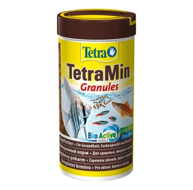 Основний корм Tetra MIN Granules для акваріумних риб, 250 мл