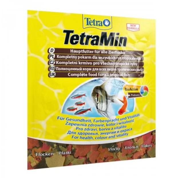 Основний корм Tetra MIN FLAKES для акваріумних риб, 12 г
